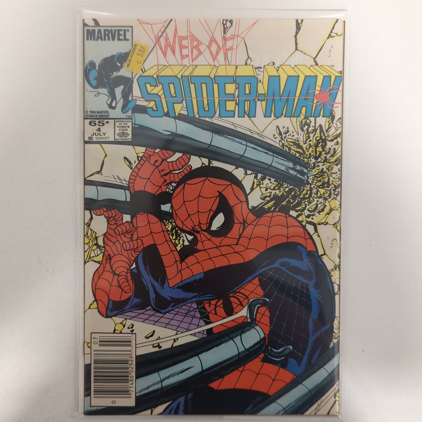 Web of Spider-Man #4 Newsstand