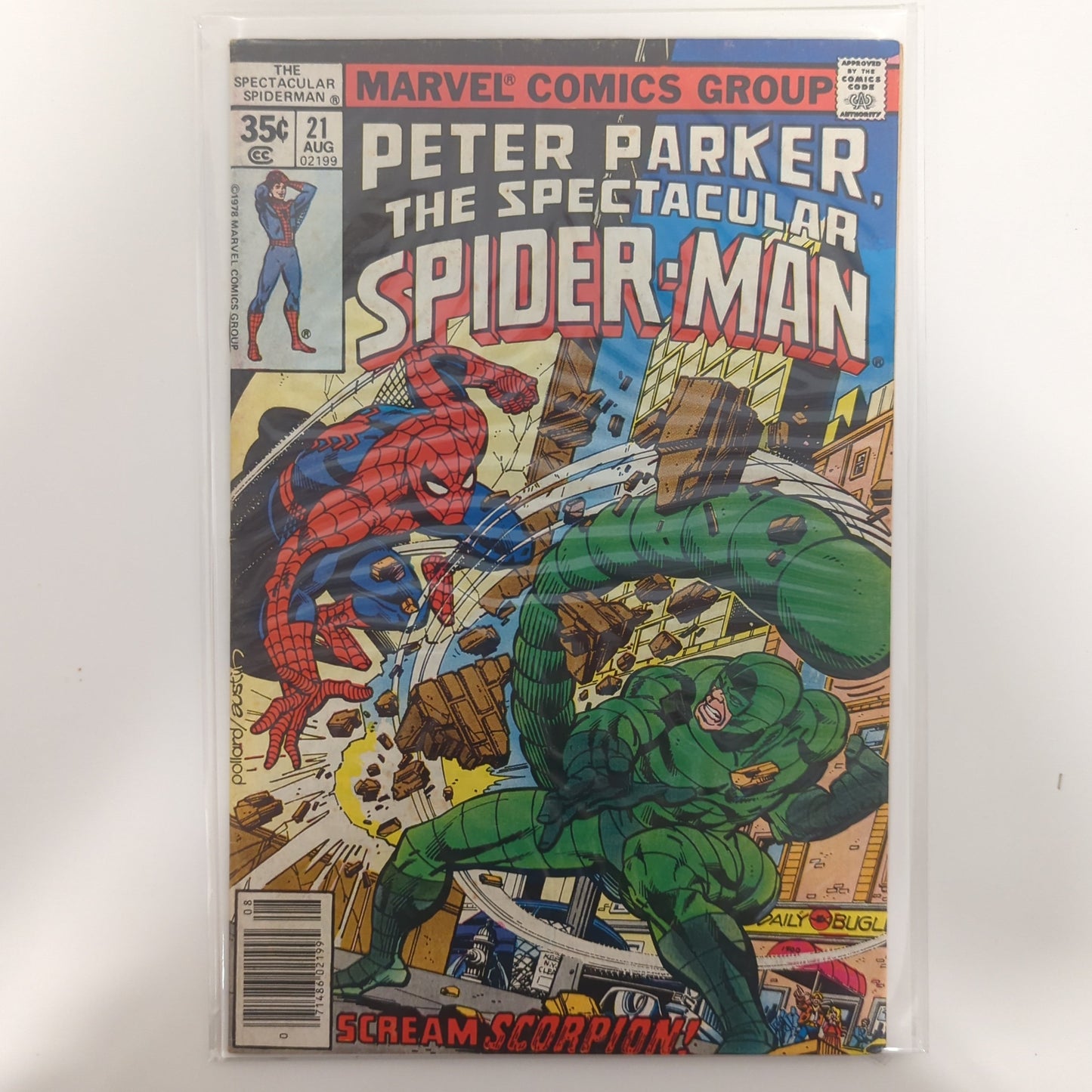 Peter Parker The Spectacular Spider-Man #21 Newsstand