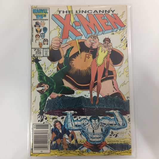 The Uncanny X-Men #206 Newsstand