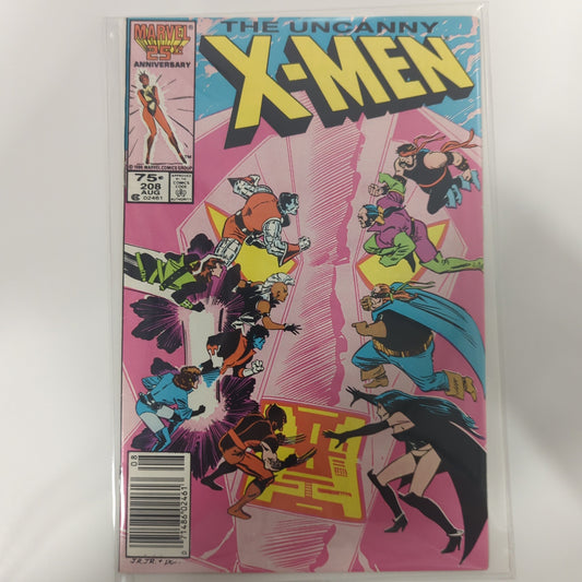The Uncanny X-Men #208 Newsstand
