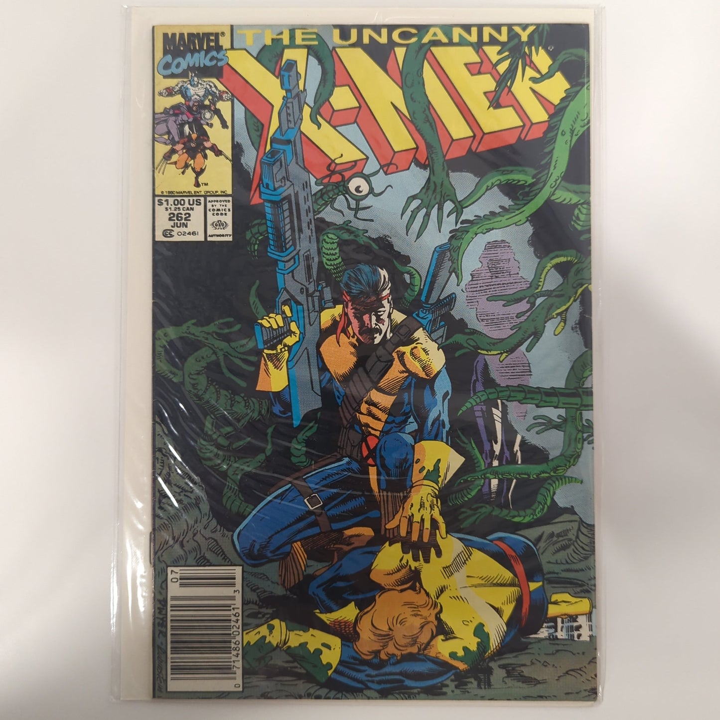 The Uncanny X-Men #262 Newsstand