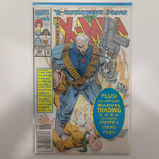 The Uncanny X-Men #294 Newsstand Polybag