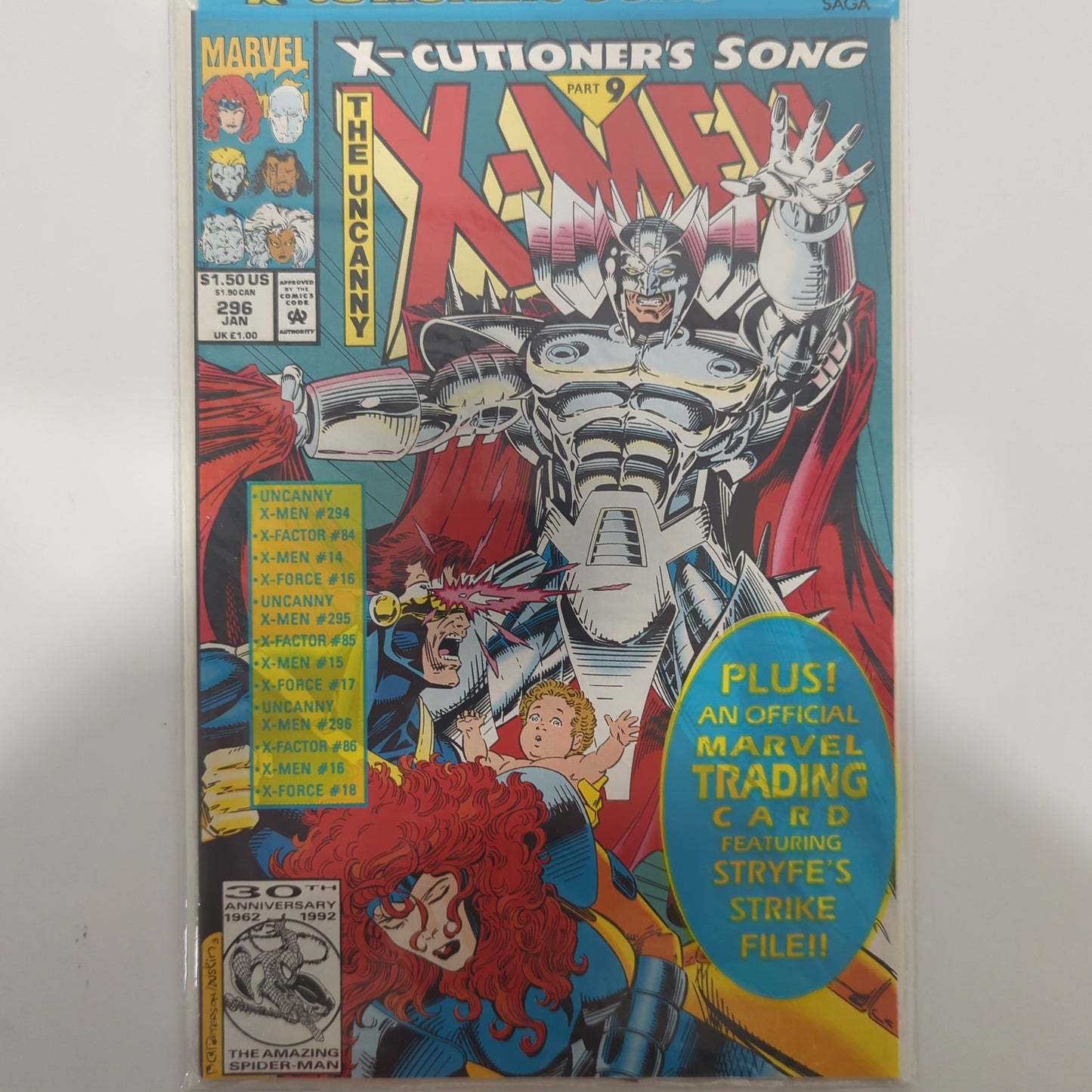 The Uncanny X-Men #296 Polybag