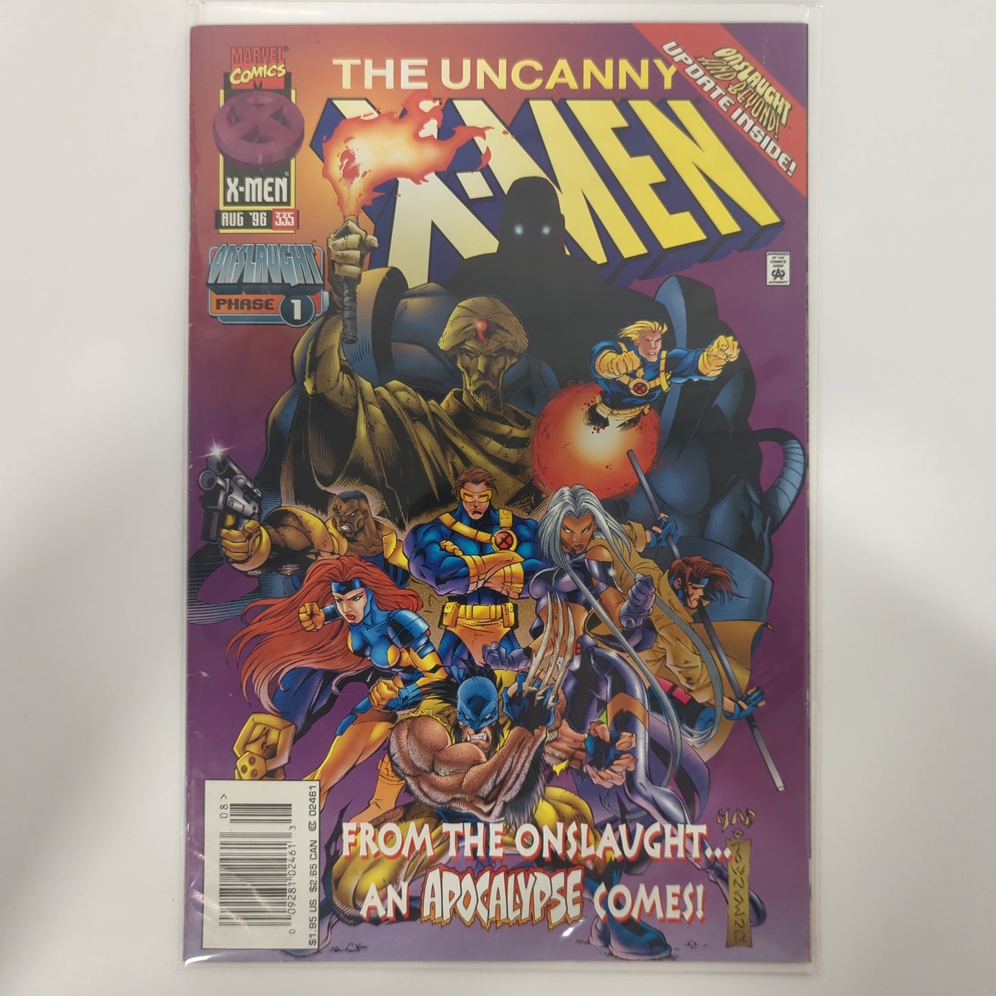 The Uncanny X-Men #335 Newsstand