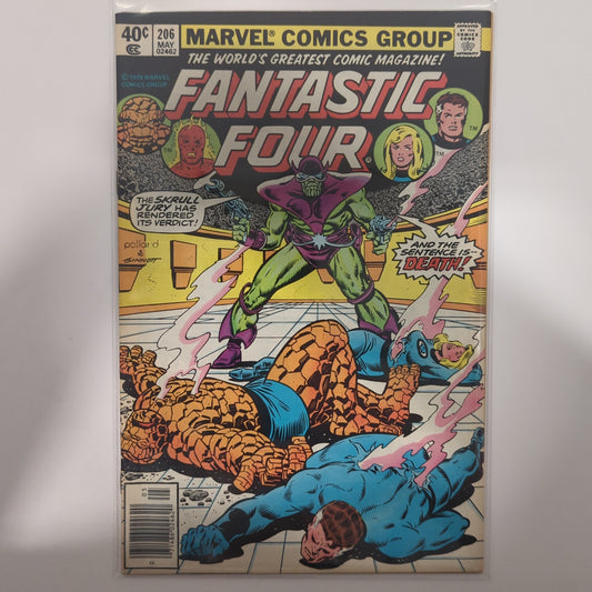 Fantastic Four #206 Newsstand
