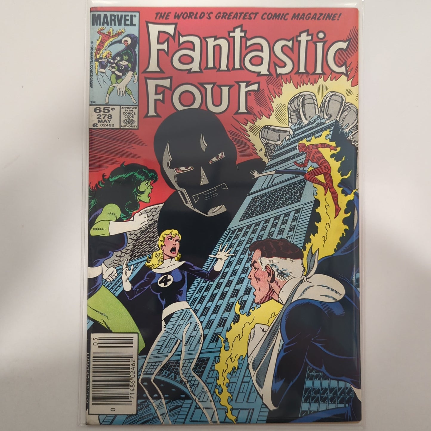 Fantastic Four #278 Newsstand