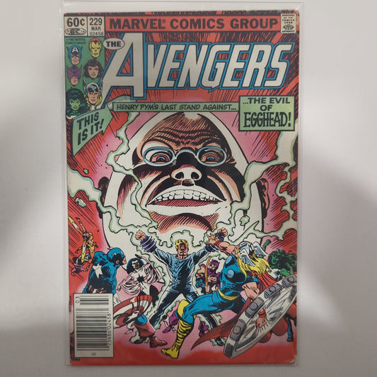 Avengers #229 Newsstand