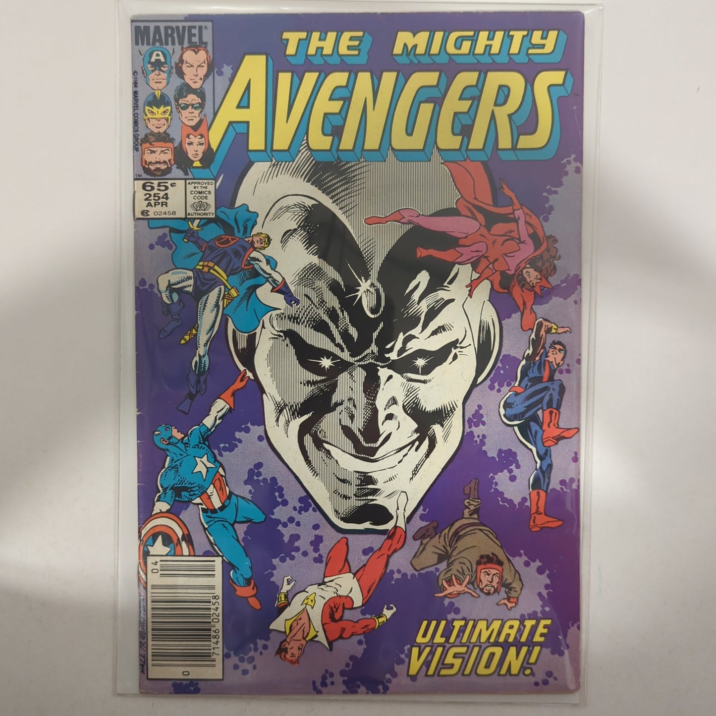 Avengers #254 Newsstand