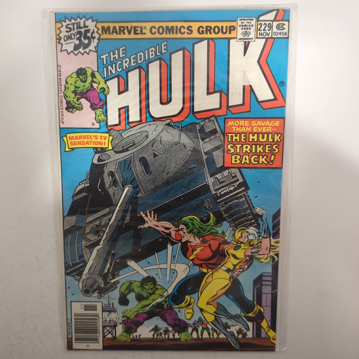 The Incredible Hulk #229 Newsstand