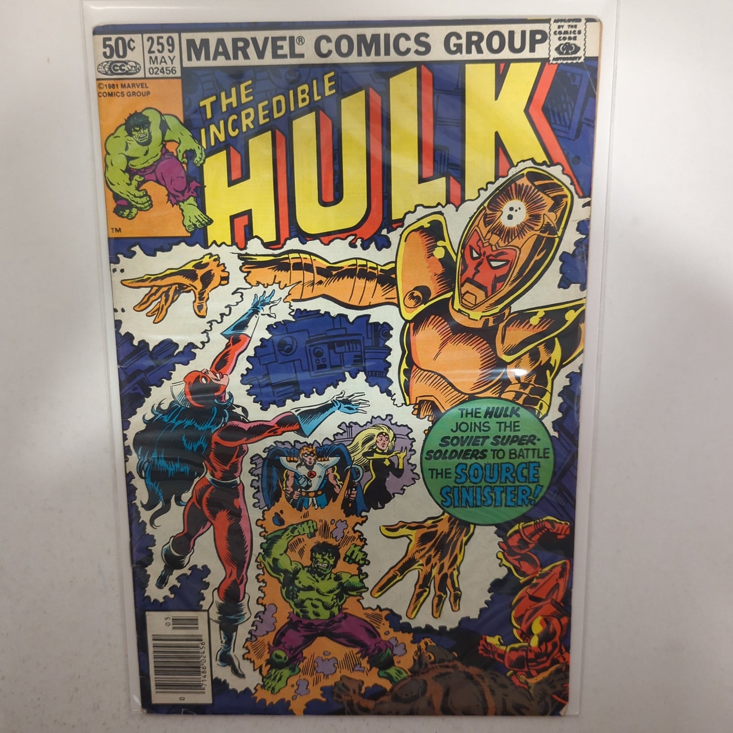 The Incredible Hulk #259 Newsstand