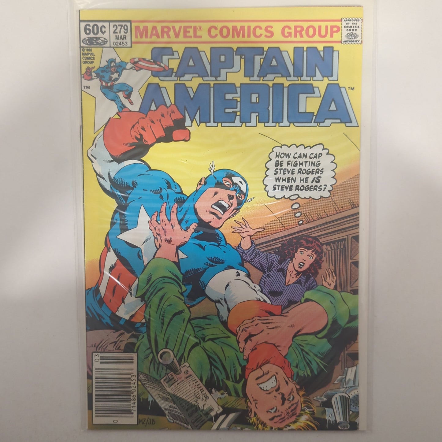 Captain America #279 Newsstand