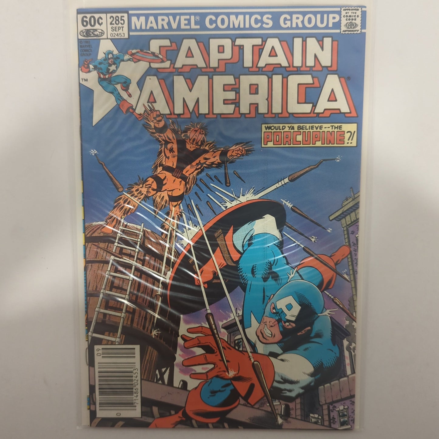 Captain America #285 Newsstand
