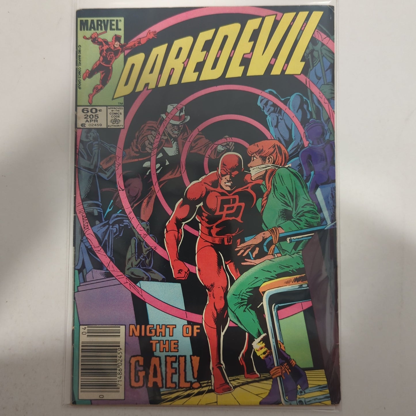 Daredevil #205 Newsstand