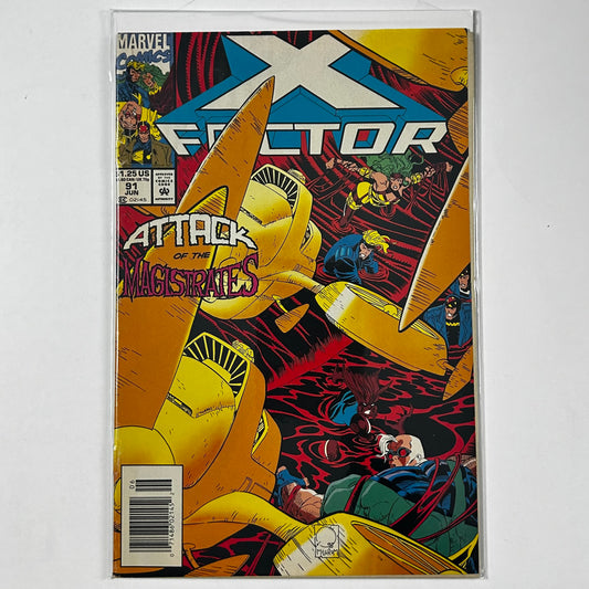 X-Factor #91 Newsstand