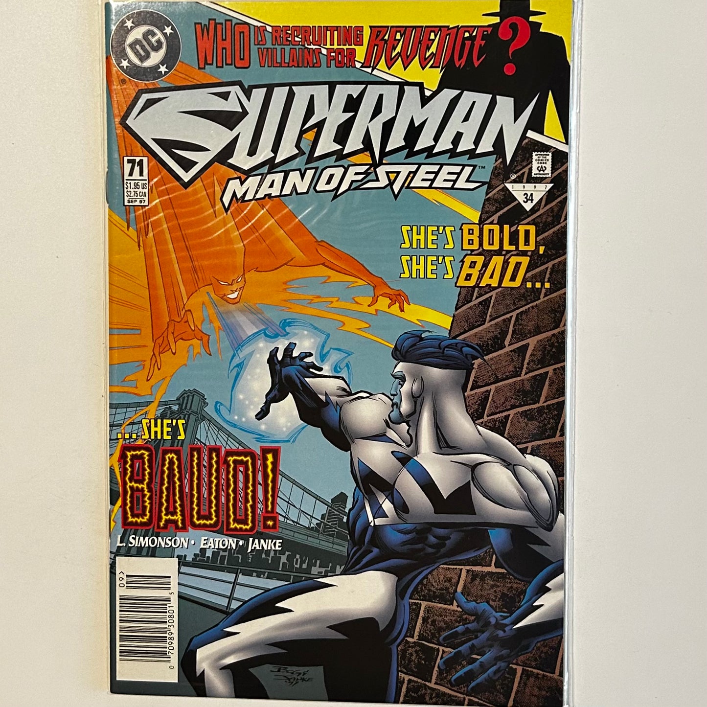 Superman Man of Steel #71 Newsstand