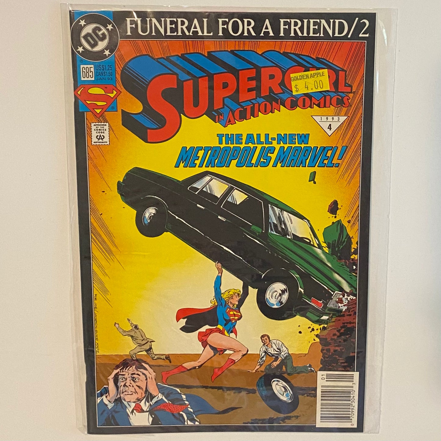 Action Comics #685 Newsstand