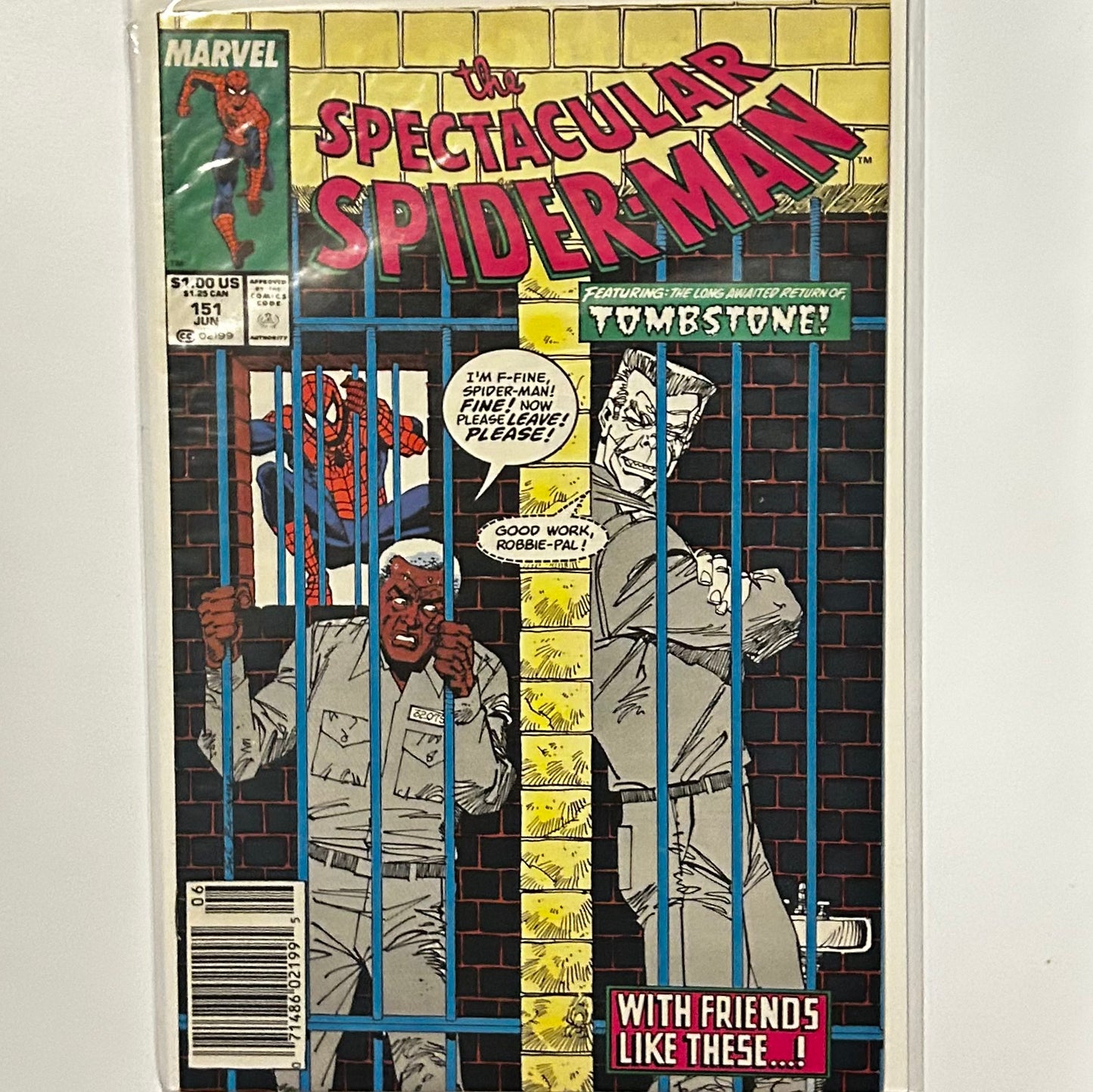 The Spectacular Spider-Man #151 Newsstand