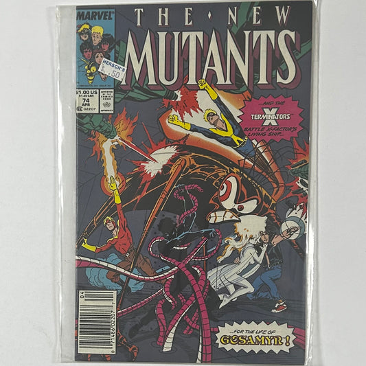 New Mutants #74 Newsstand