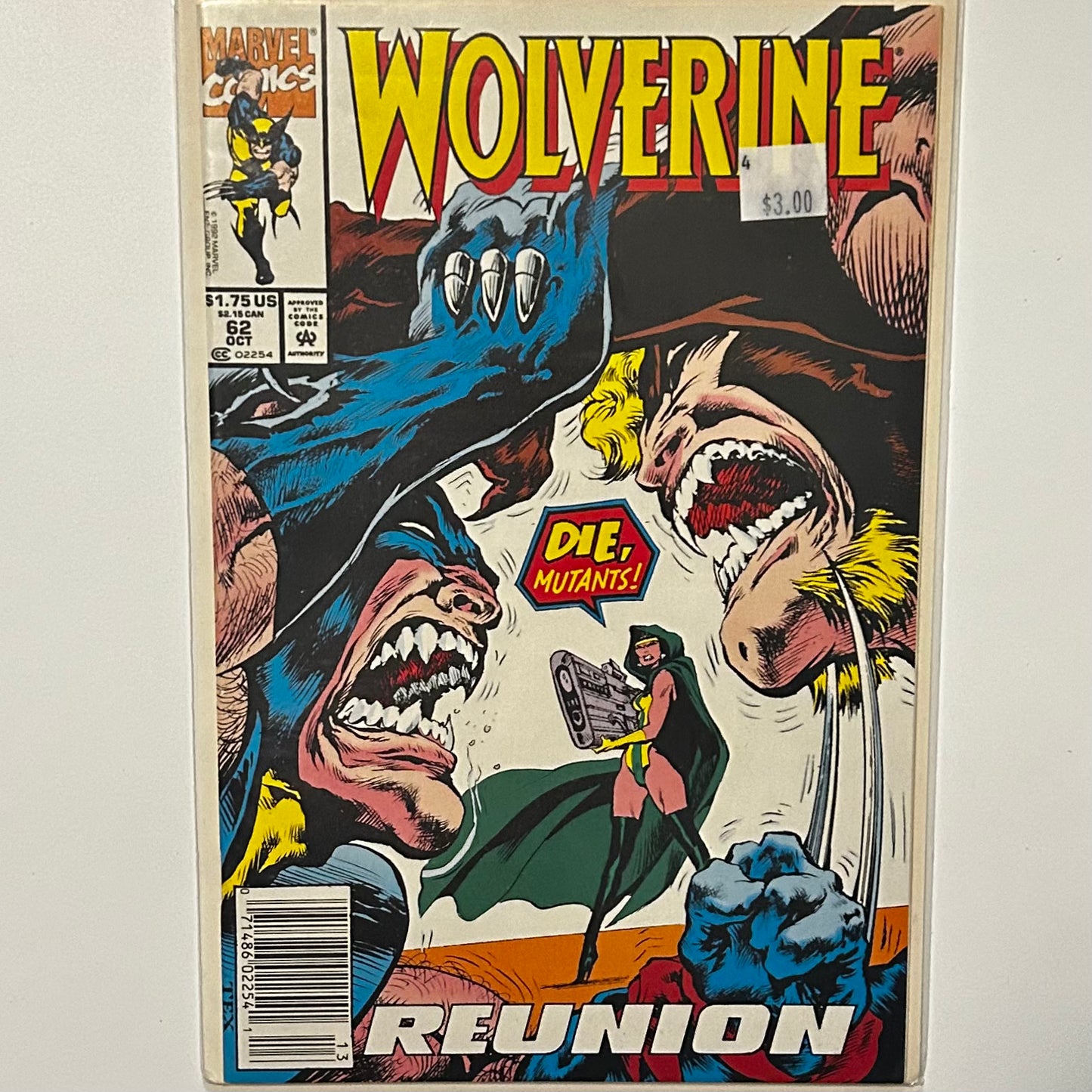 Wolverine #62 Newsstand