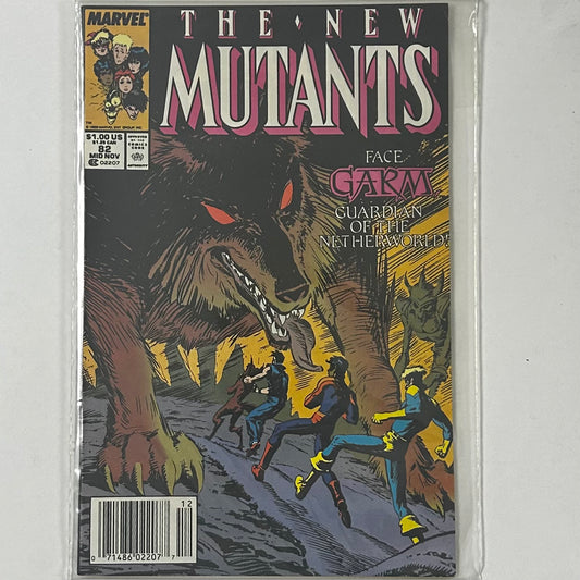 New Mutants #82 Newsstand