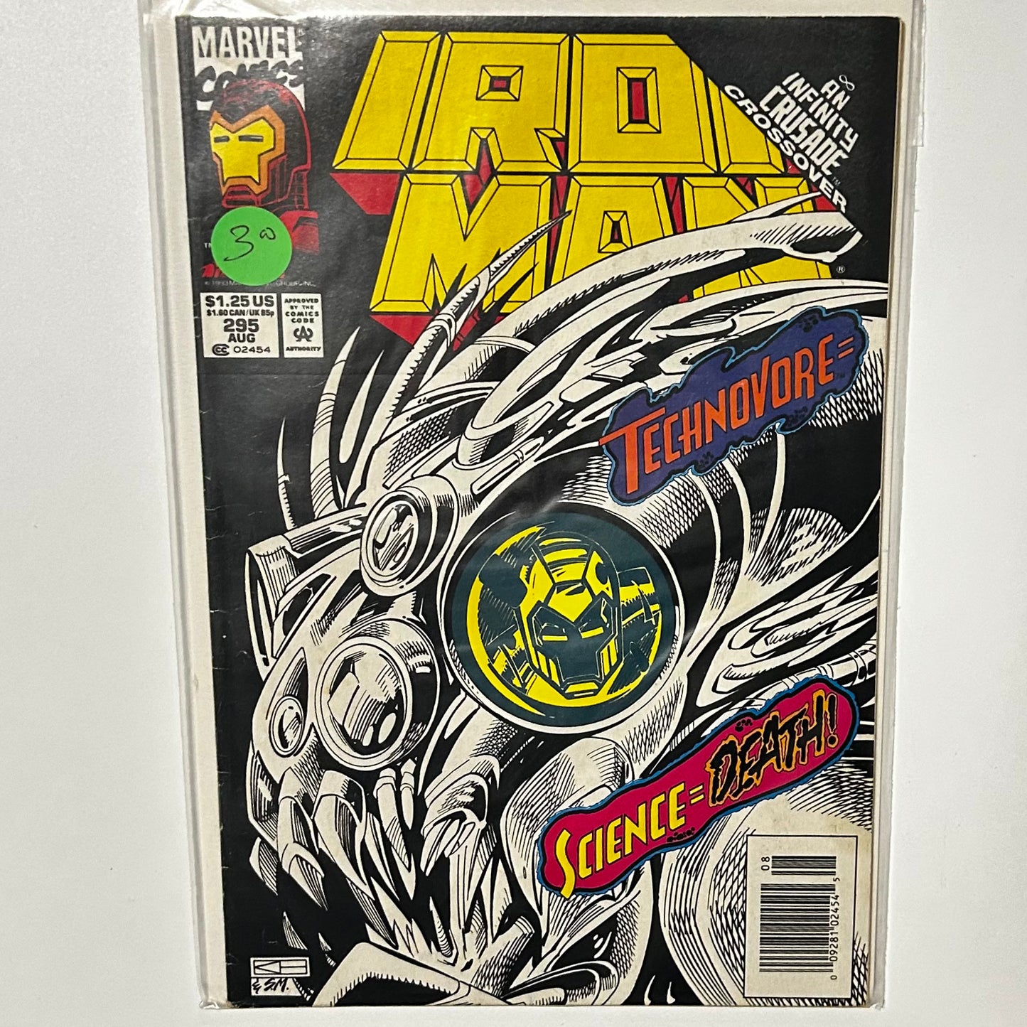 Iron Man #295 Newsstand