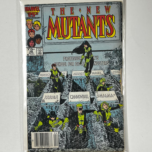 New Mutants #38 Newsstand