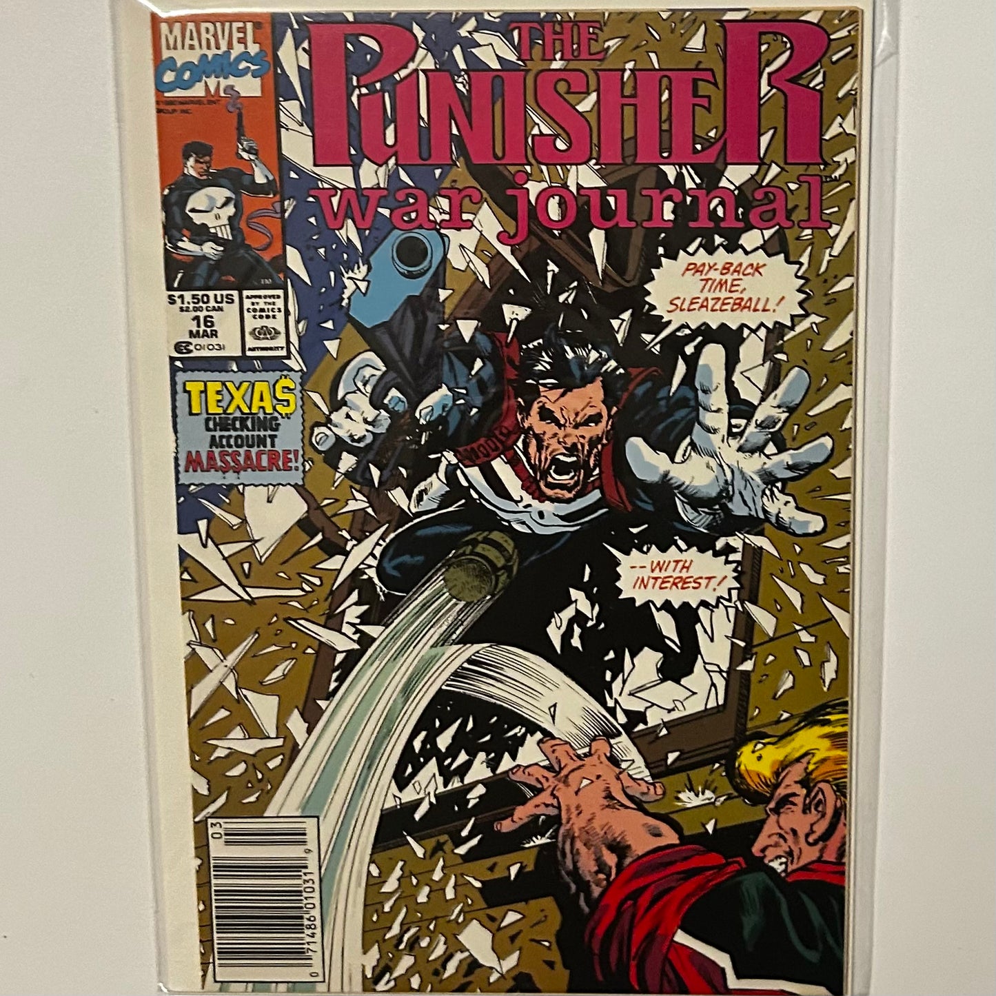 The Punisher War Journal #16 Newsstand