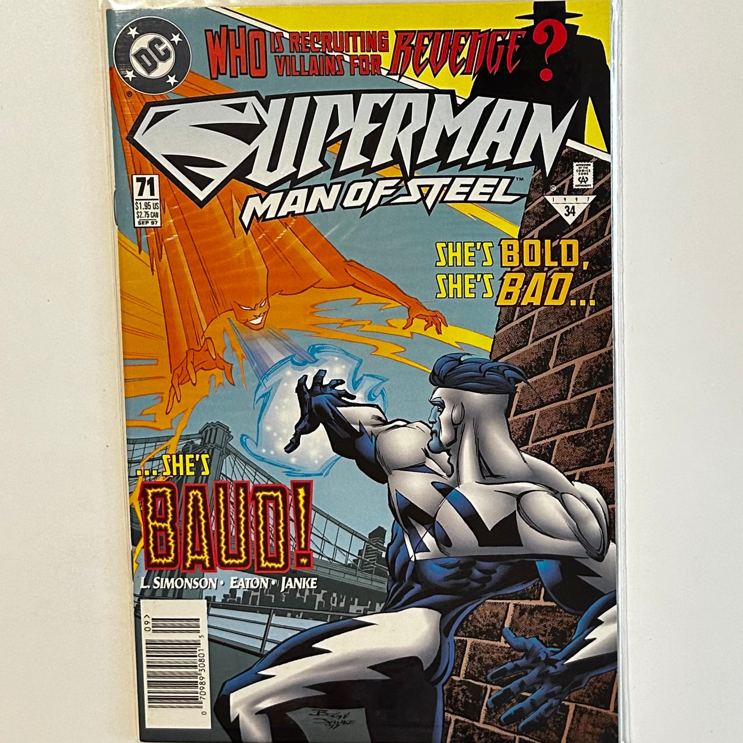 Superman Man of Steel #71 Newsstand
