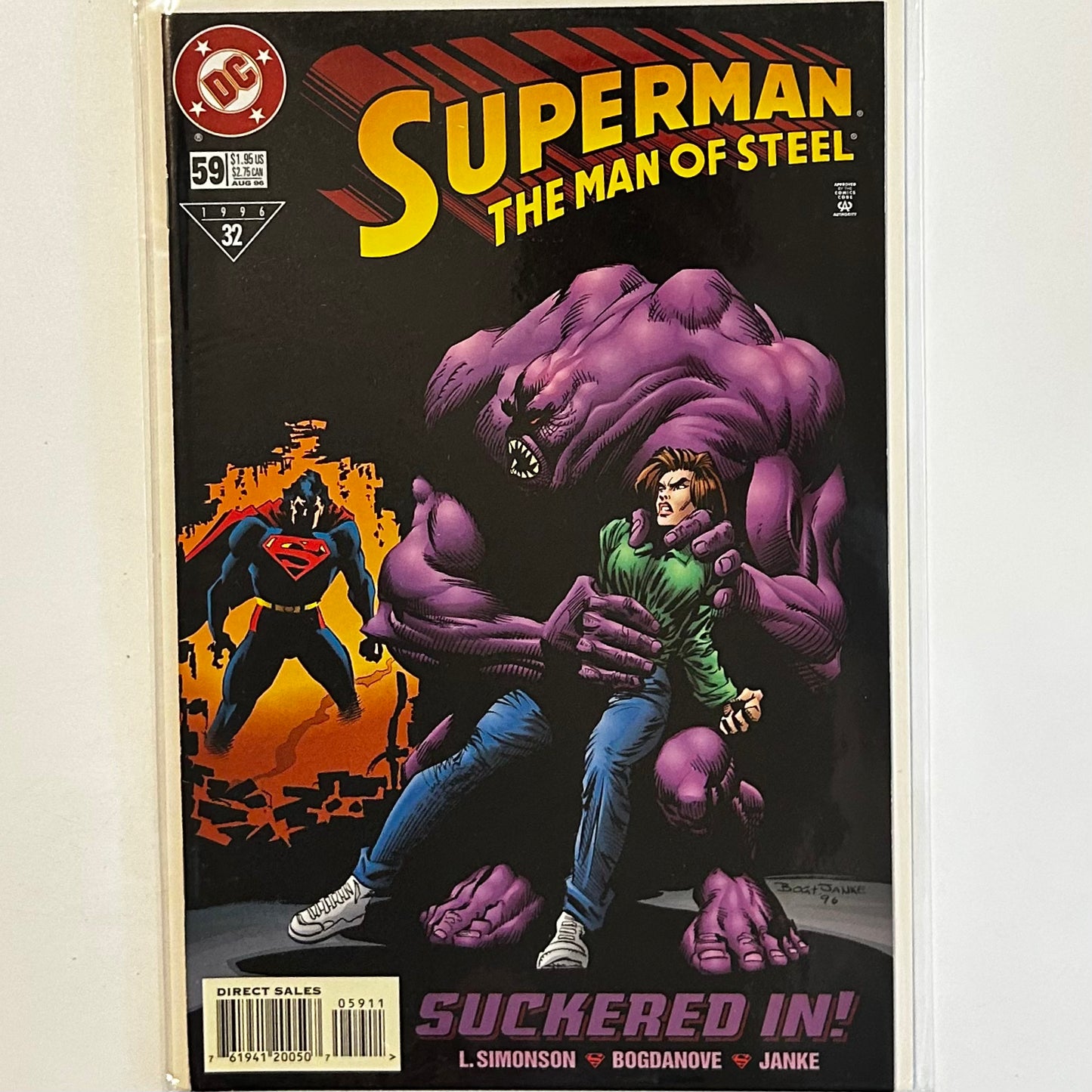 Superman Man of Steel #59