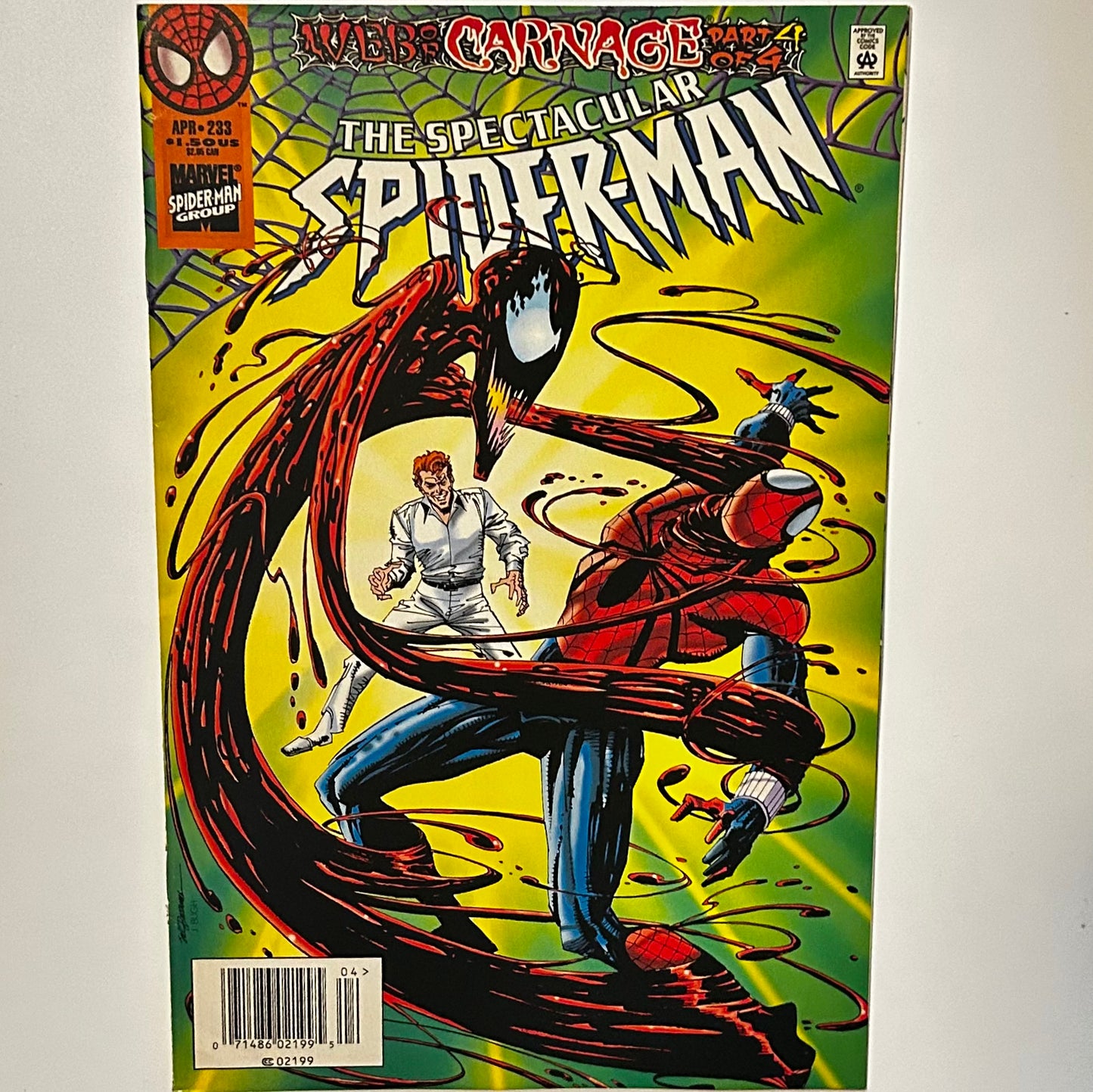 The Spectacular Spider-Man #233 Newsstand
