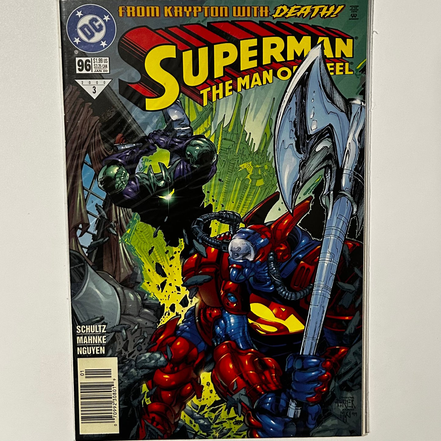 Superman Man of Steel #96 Newsstand