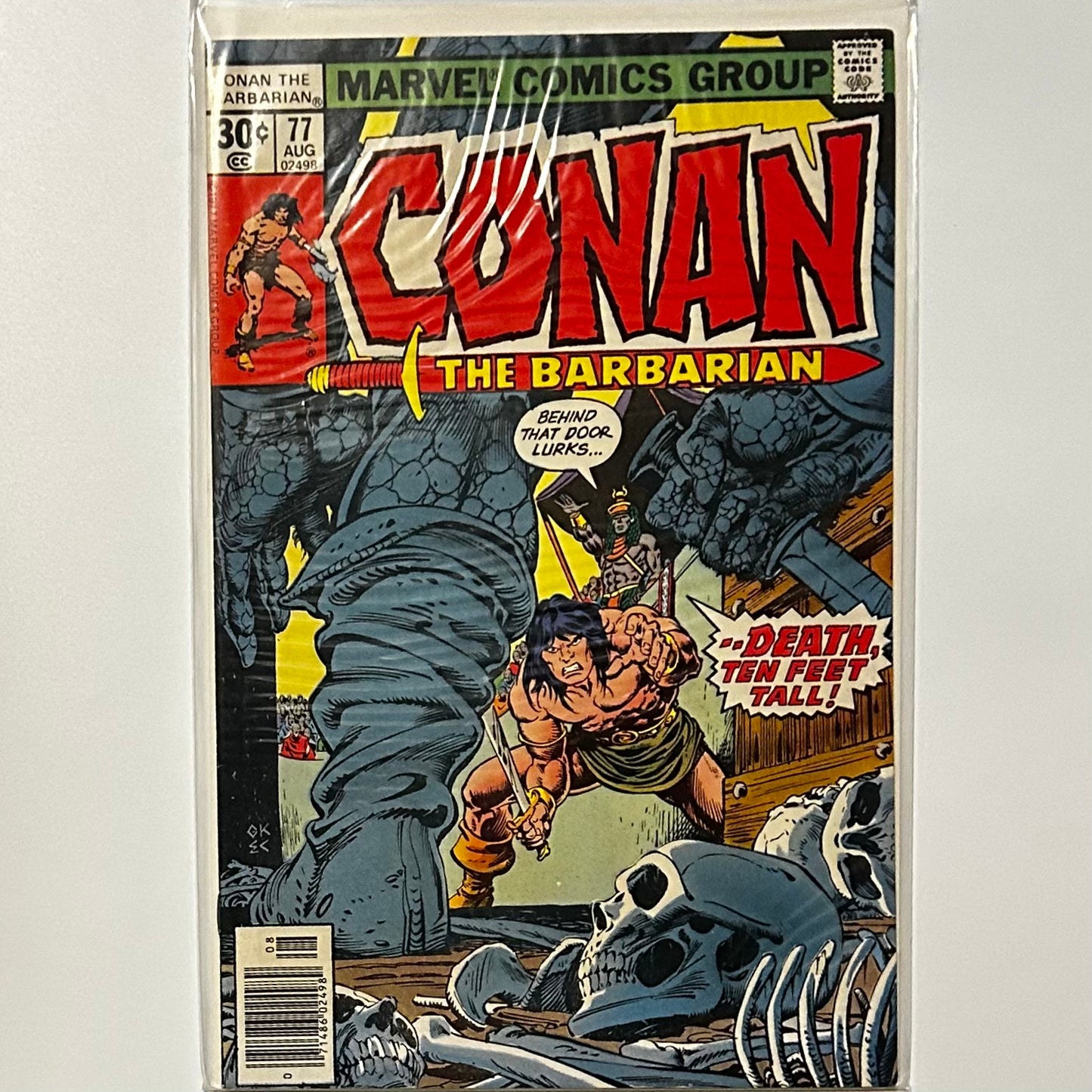 Conan the Barbarian #77 Newsstand