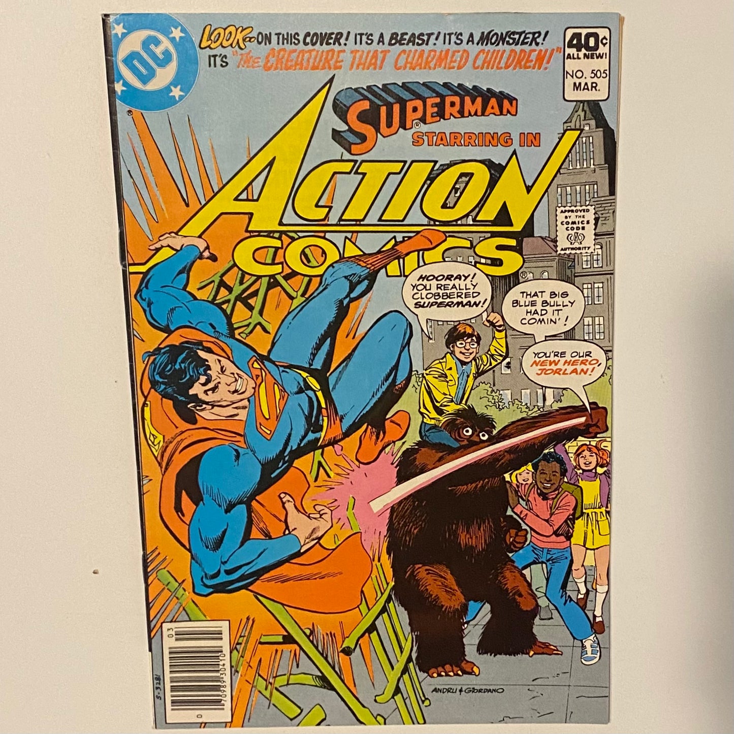 Action Comics #505 Newsstand