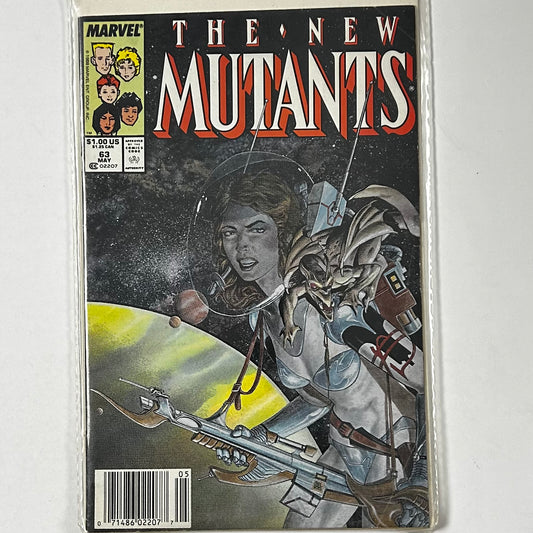 New Mutants #63 Newsstand