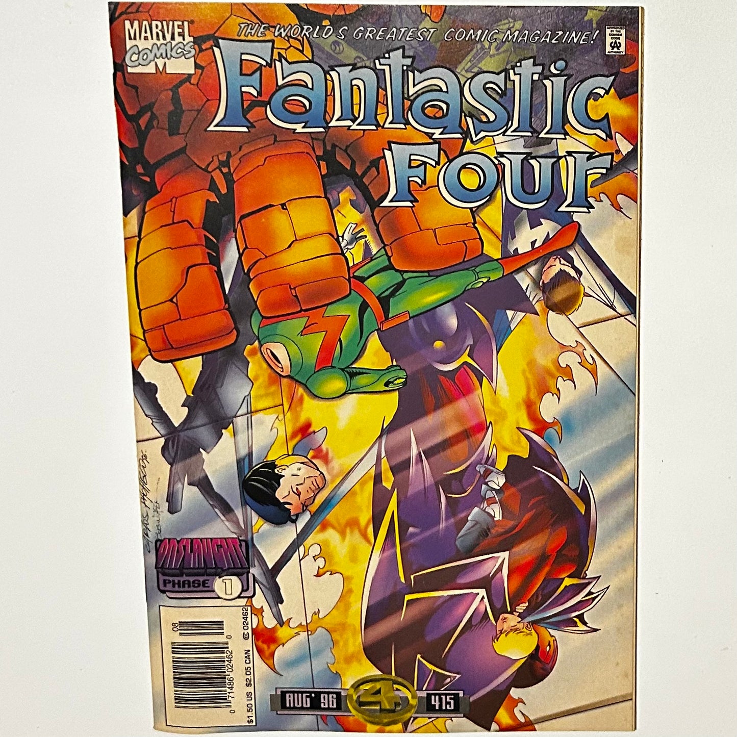 Fantastic Four #415 Newsstand