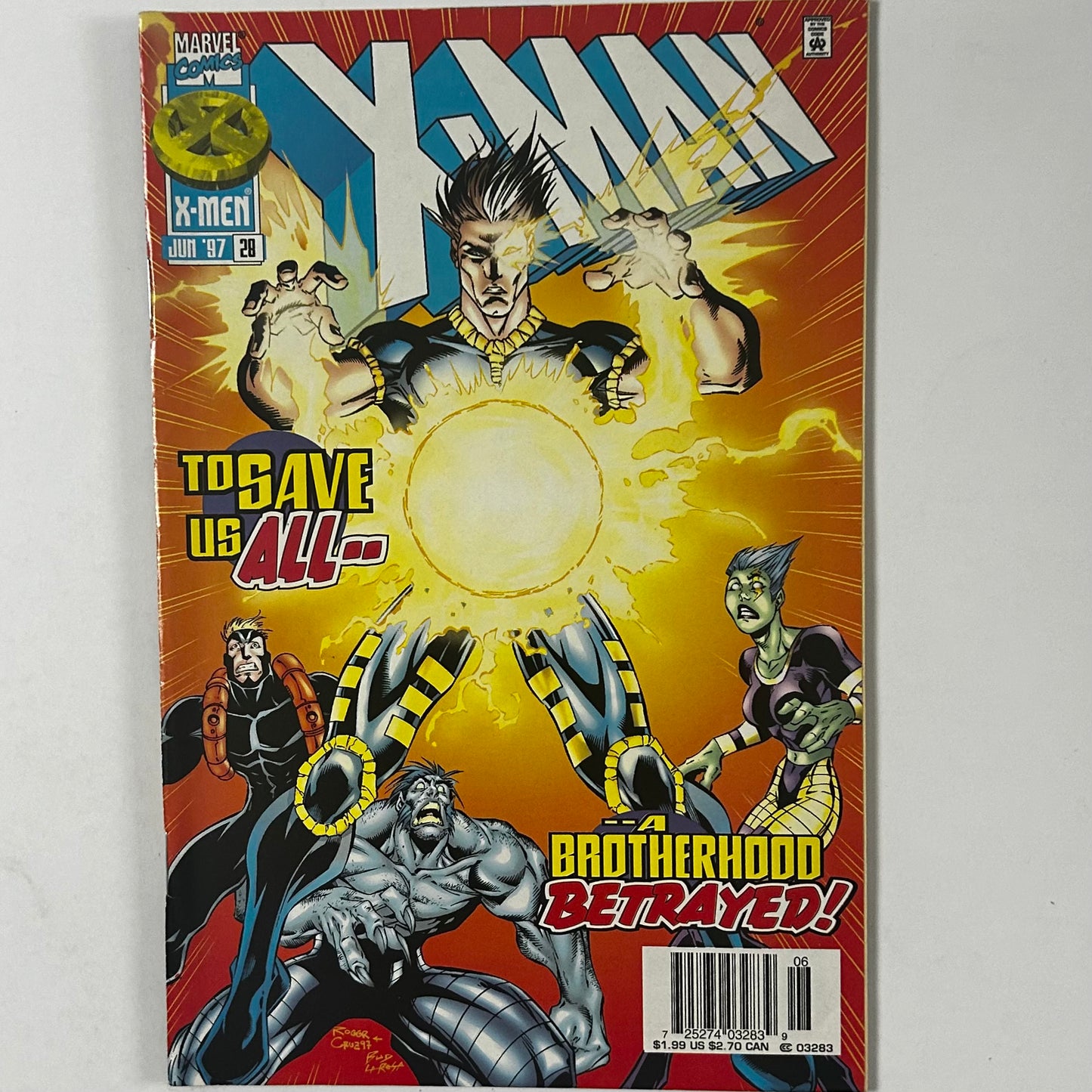 X-Man #28 Newsstand