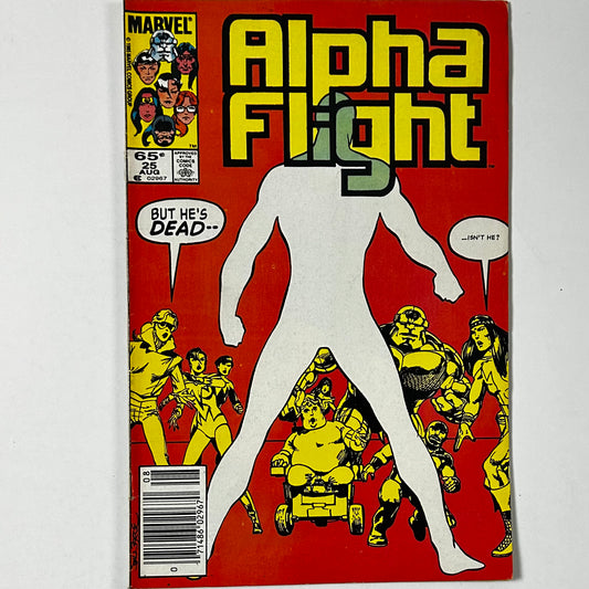 Alpha Flight #25 Newsstand