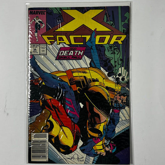 X-Factor #34 Newsstand