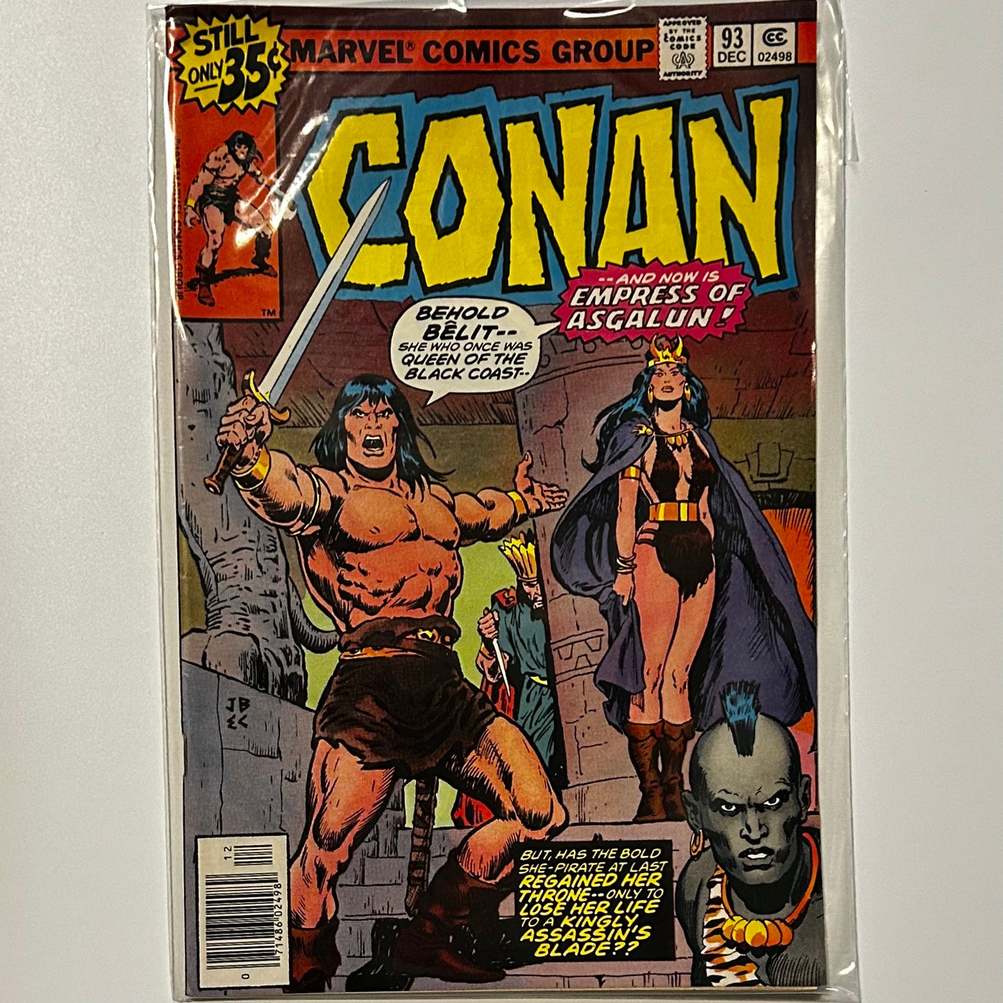 Conan the Barbarian #93 Newsstand