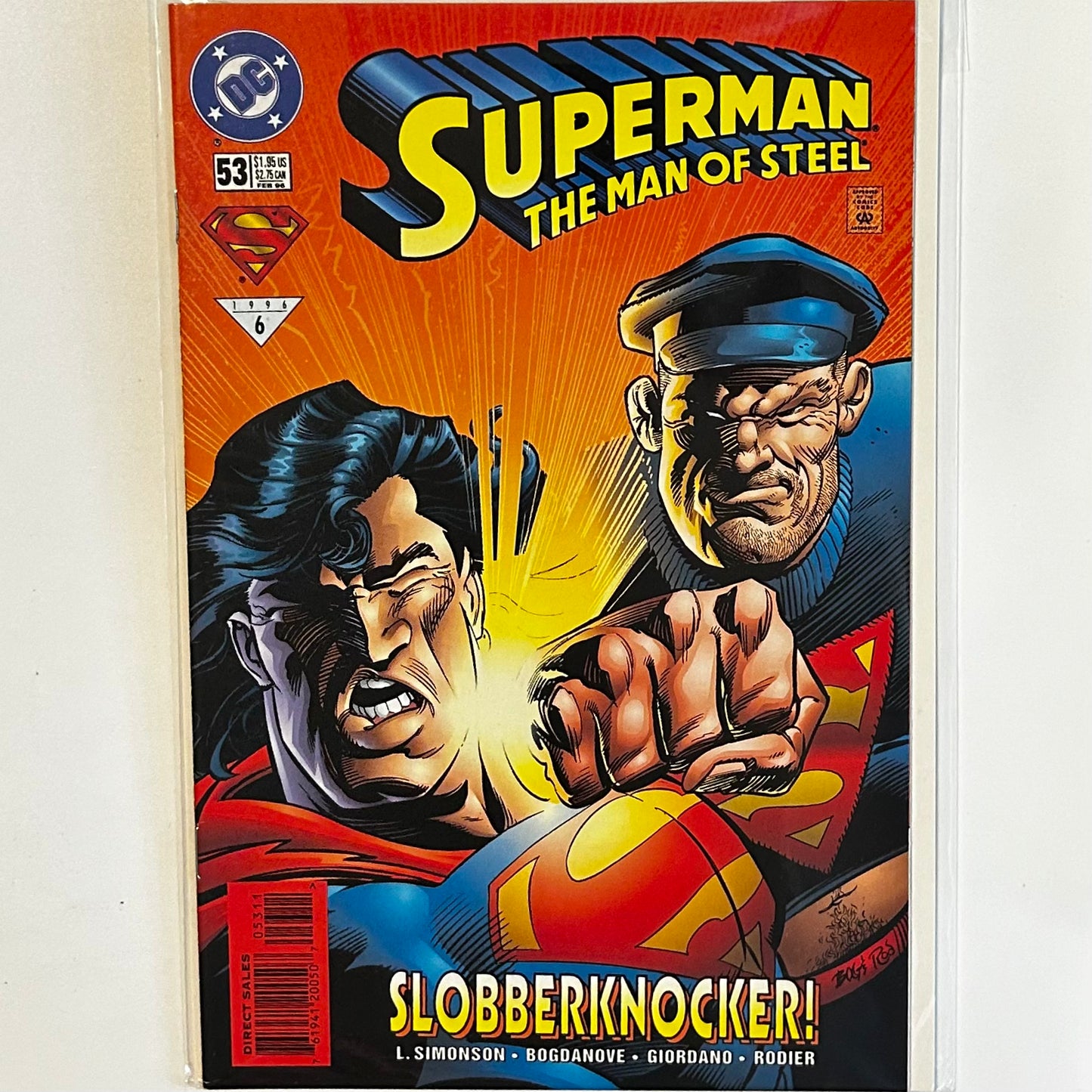 Superman Man of Steel #53