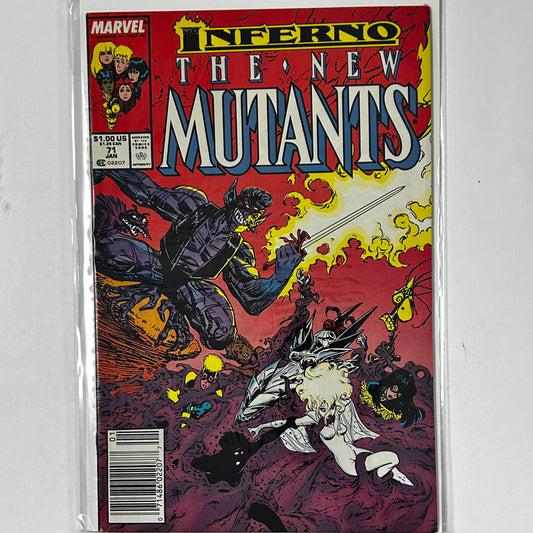 New Mutants #71 Newsstand