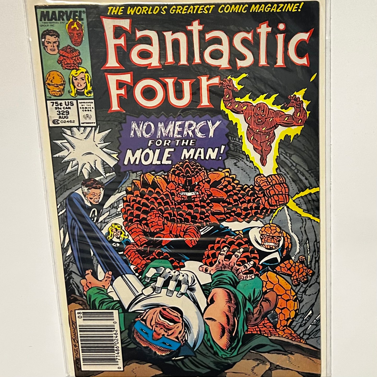 Fantastic Four #329 Newsstand