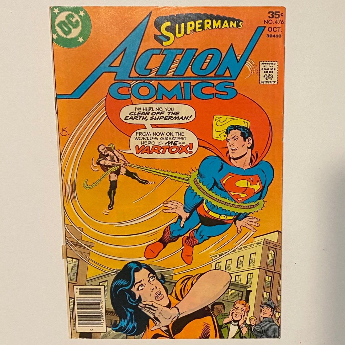 Action Comics #476 Newsstand