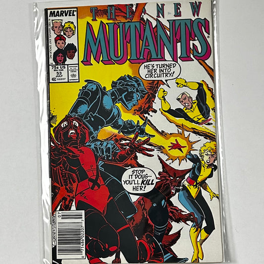 New Mutants #53 Newsstand
