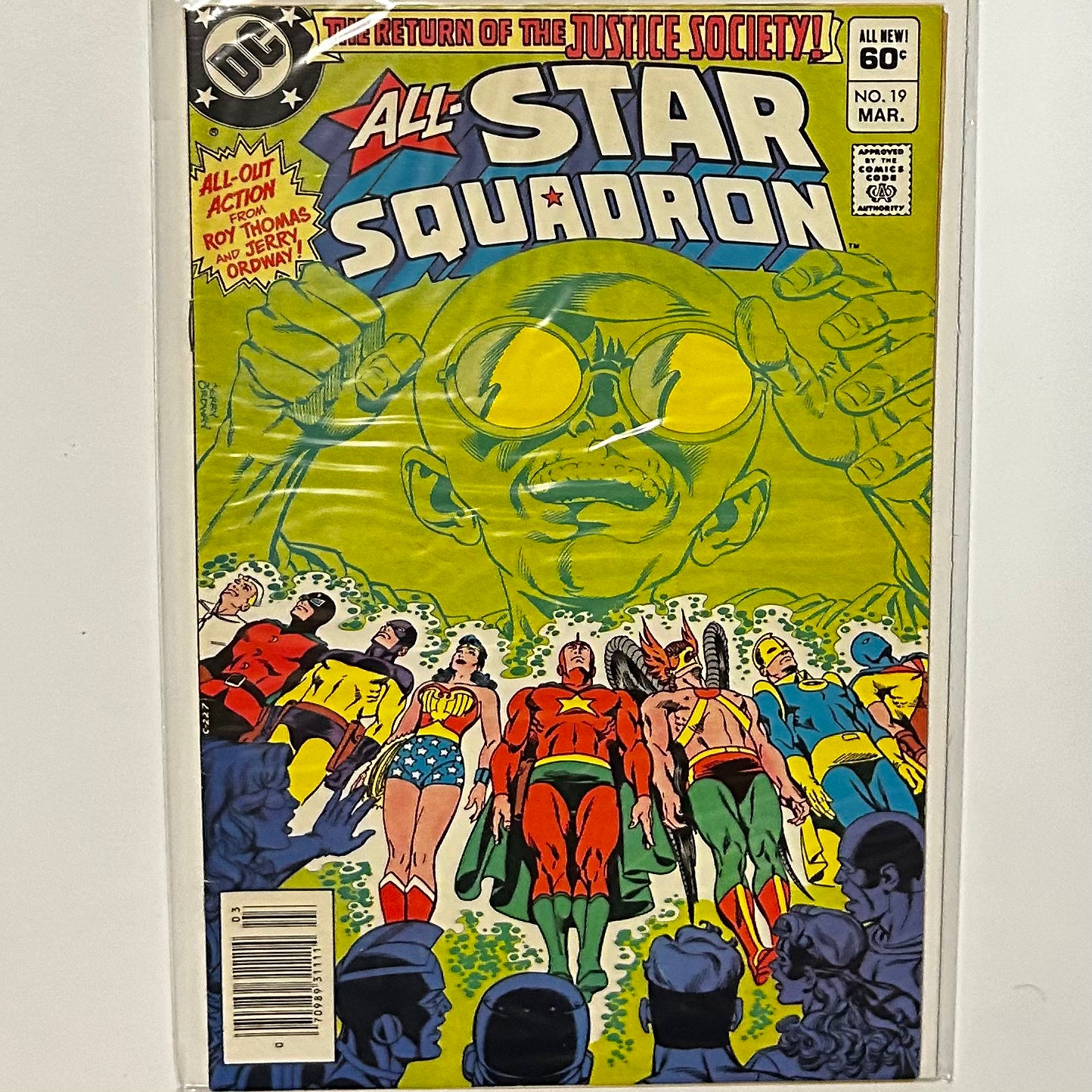 All Star Squadron #19 Newsstand