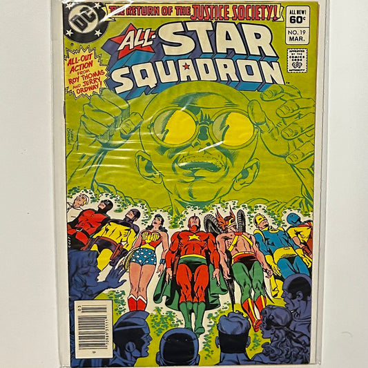 All Star Squadron #19 Newsstand