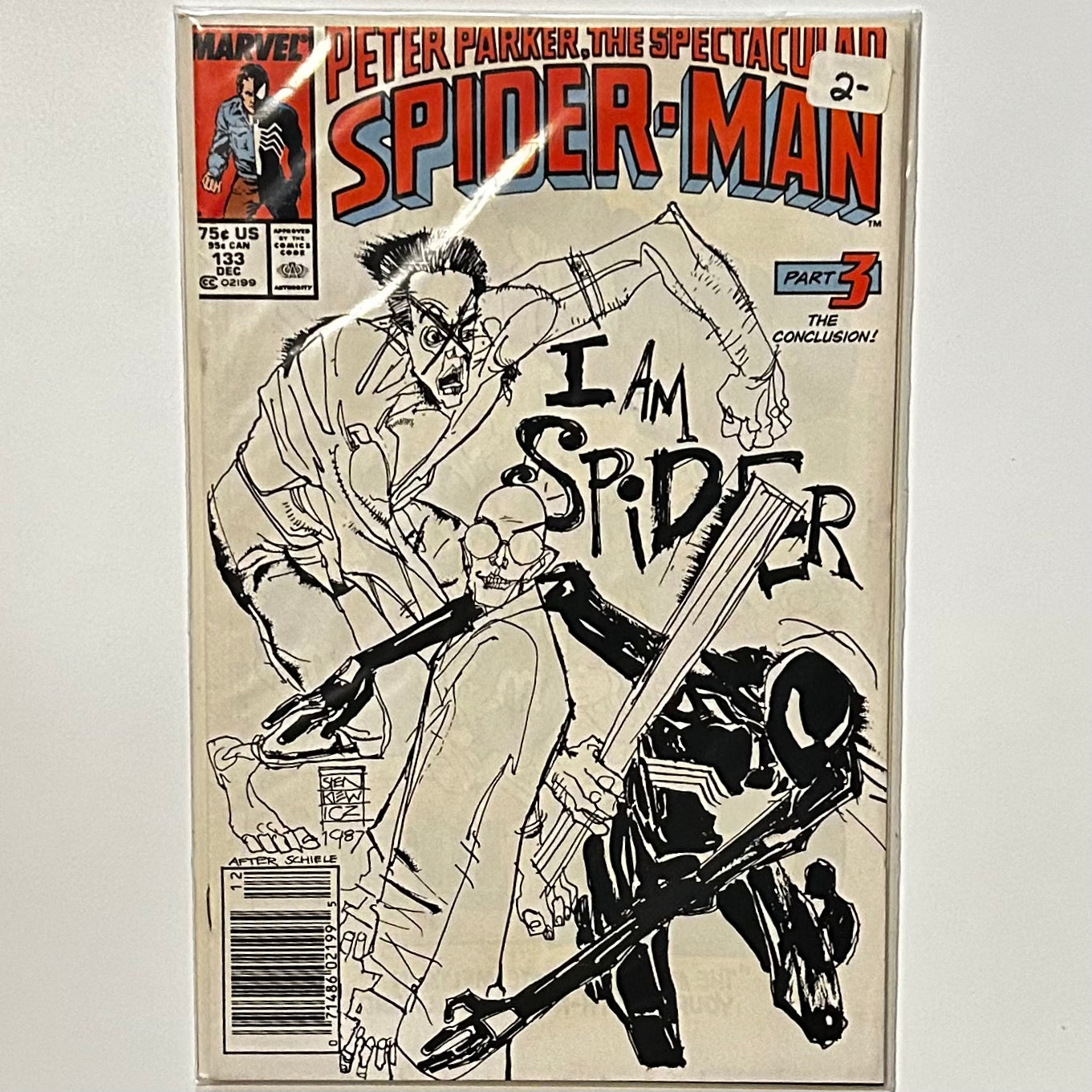 The Spectacular Spider-Man #133 Newsstand