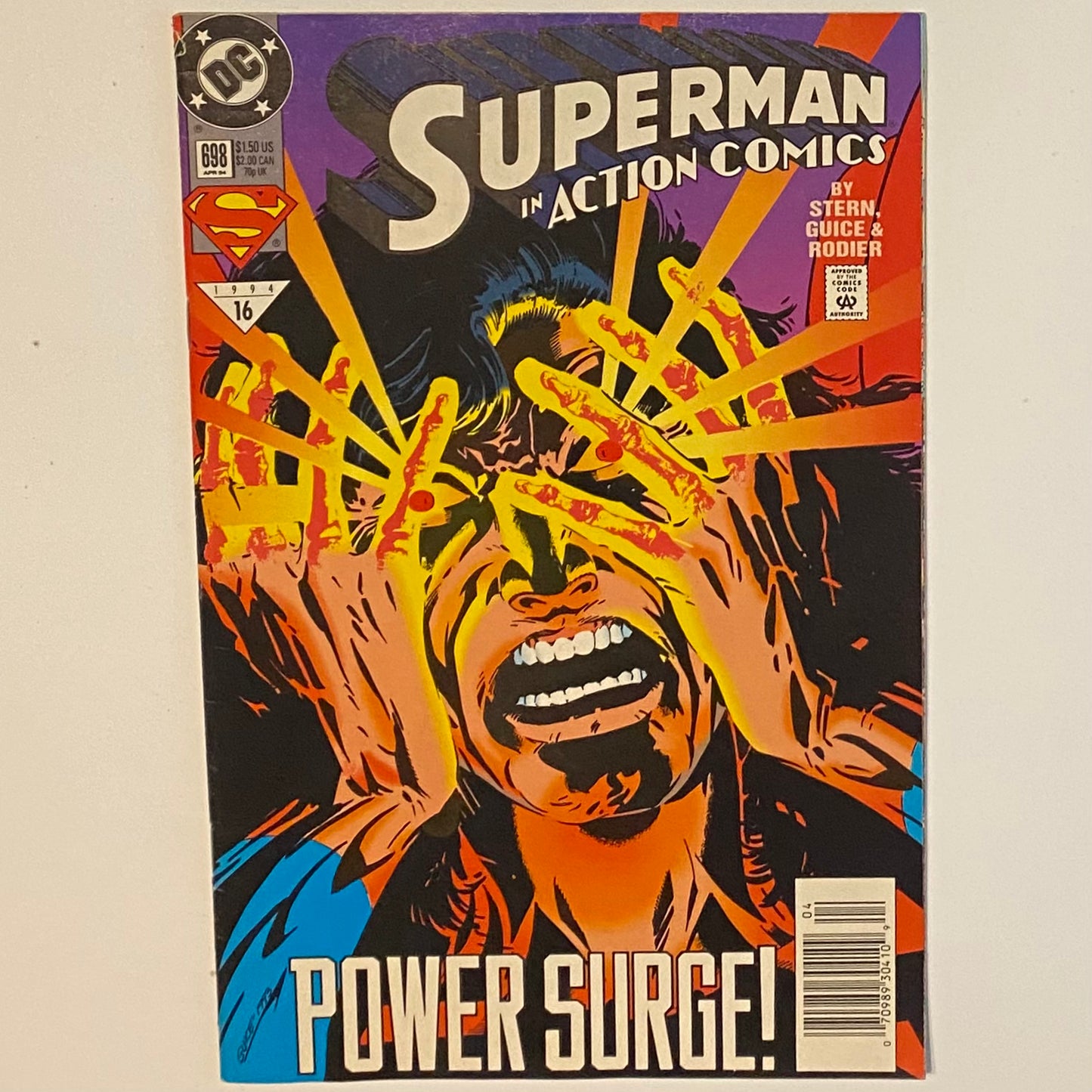 Action Comics #698 Newsstand