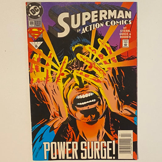 Action Comics #698 Newsstand
