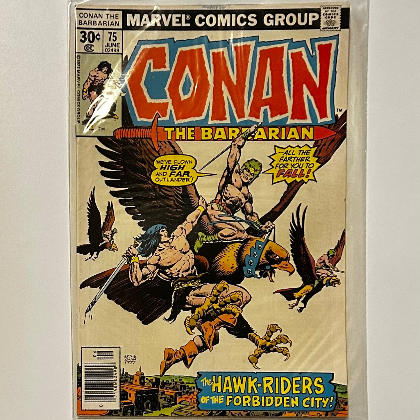 Conan the Barbarian #75 Newsstand